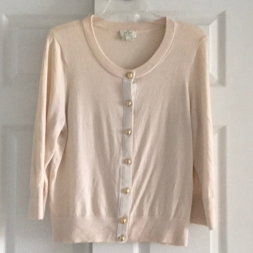 Kate Spade Sz XL 3/4 sleeve cardigan